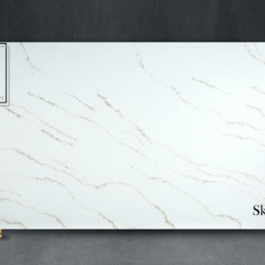 Sky Gold quartz (127x63 Avg 55.56 sq.ft slab size)Builder Stone