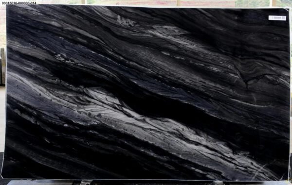 Black Tempest (130x79 Avg   71.32 sq.ft Slab size) United