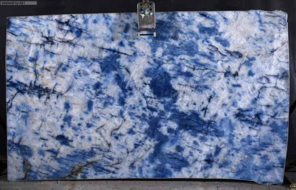 Cristallo Blue (122x75 Avg 63.54 sq.ft slab size) Easy Stone