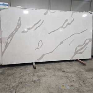 Calacatta Spear (Jumbo Size 138x75 Avg 71.85 sq.ft slab size ) Cosmos