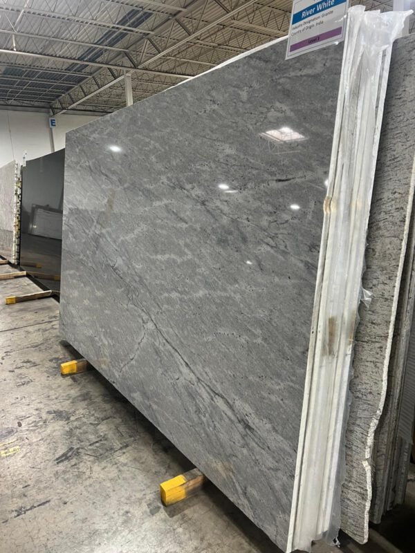 River White Polished  (126x72 Avg 63 sq.ft ) ** Cosmos