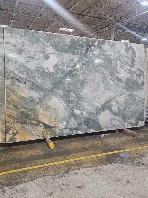 Verde Alabaster (128x79 Avg 70.22 sq.ft slab size) Limited Supply Cosmos