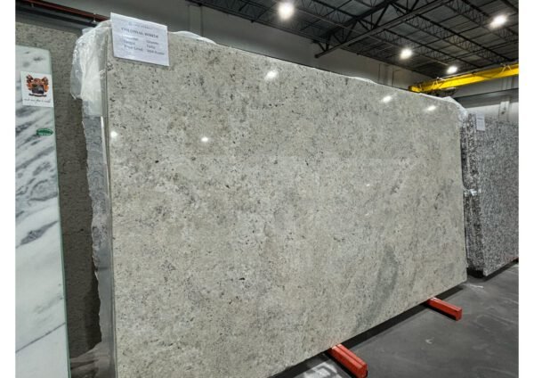 Colonial White (132x73 Avg 71.5 sq.ft slab size )*Easy Stone