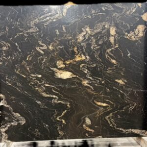 Titanium_Black Leathered or Polished (128x80 Avg 71.71 sq.ft slab size)Easy Stone