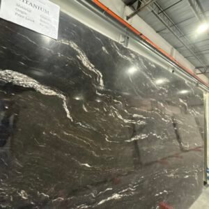 Titanium Polished(129x80) Limited Supply  Lot #7427 Easy Stone
