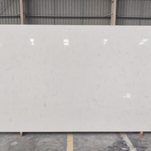 Carrera Deluxe (130x78 Avg slab size 73.66 sqft) (Extremely White Carrera) Easy Stone Ignite big kitchens surfaces
