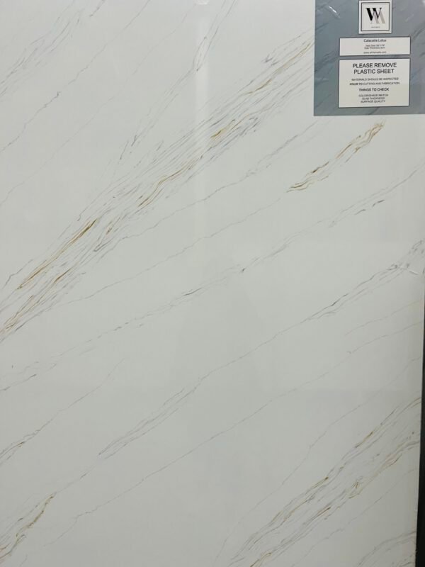 Calacatta Lotus (Jumbo138x79 Avg 75.70 sq.ft slab size)  Builder Stone