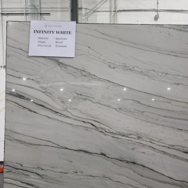 Infinity White  (129x77)Easy Stone - Image 2