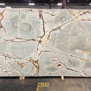 Blue Deep / Blue Roma (129x79 Avg 69.67 sqft ) Leathered & Polished  M&F