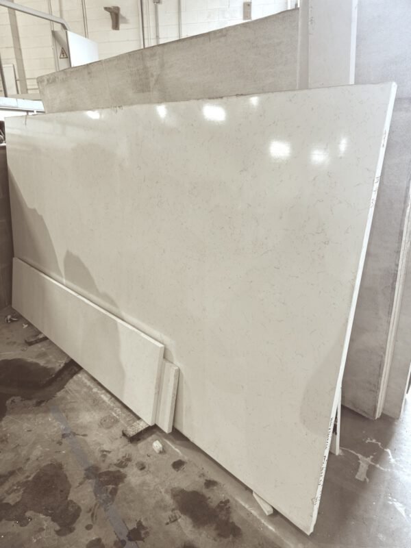 Carerra Morro white materail   Quartz  (min job 20 sf)
