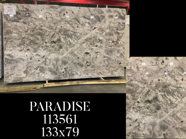 Paradise Polished (133x79 Avg 73 sq.ft ) $58/ Leathered $60 SSC