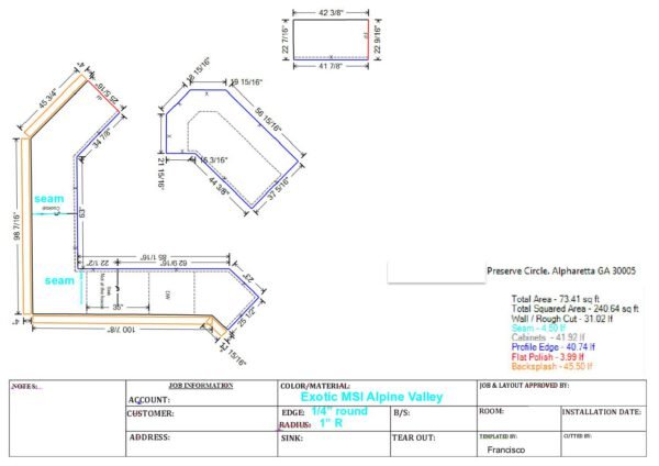 Alpine Valley (120x73 Avg 60.83 sq.ft) MSI - Image 3