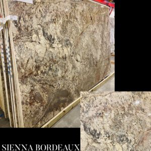 Sienna  Bordeaux  $58 Polished / Leateard $60 S/S/C