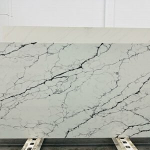 Builder Stone Smyrna Lyllac (white background and dark black purplish lines)Builder Stone