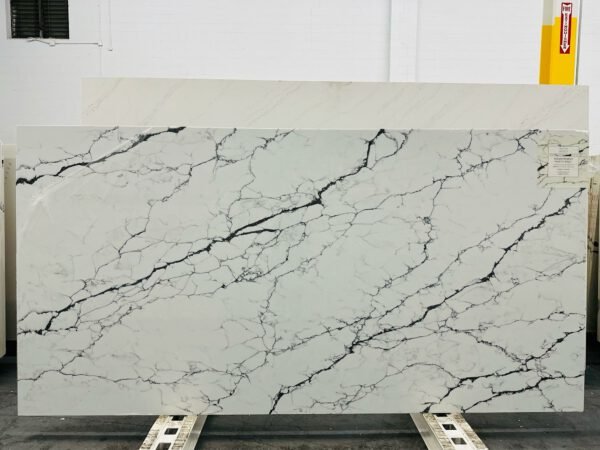 Builder Stone Smyrna Lyllac (white background and dark black purplish lines)Builder Stone