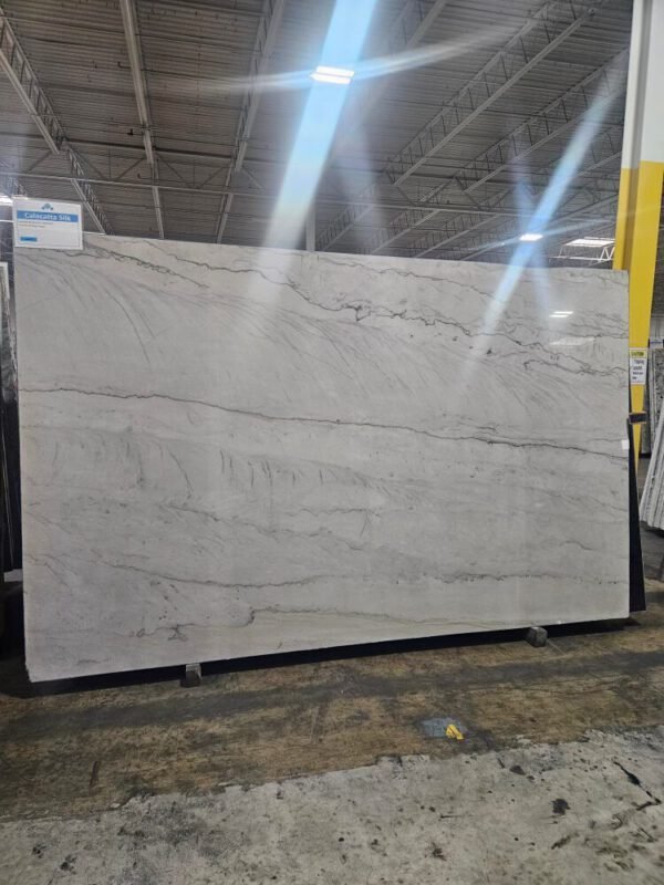 Calacatta Silk (128x79 Avg 70.22 sq.ft slab size) Limited Supply Cosmos - Image 2