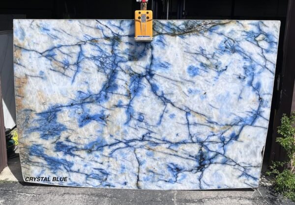 Crystal Blue (125.00'' x 75.00 Avg 65.10 sq.ft slab size)  United