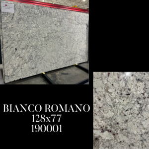Bianco Romano (128x77 Avg 68.44 sqft) SSC