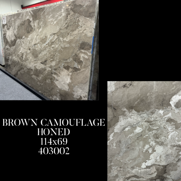 Brown Camouflage Honed (114x95 Avg 75.20 sqft) SSC