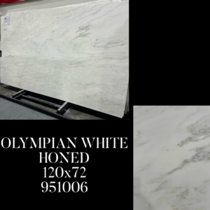 Olympia White Honed (120x72 Avg 66.62 sqft) SSC