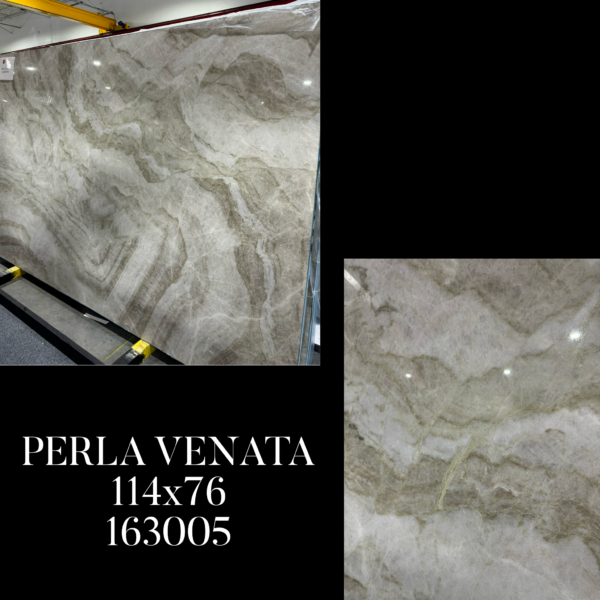 Perla Venata Polished/Leatherd /Stain (114x76 Avg 60.16 sqft /Pol lot # 163005) SSC