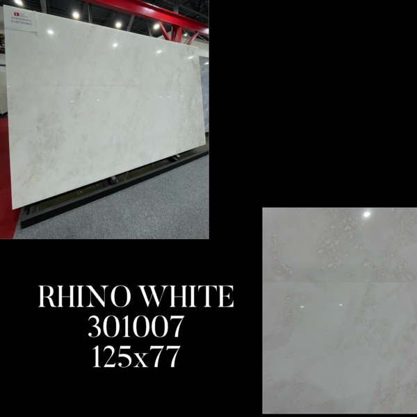Rhino White (hard marble) (125x77Avg 66.84 sqft)SSC