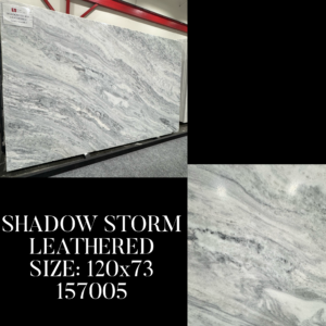 Shadow Storm  Leathered (hard marble) (120x73 Avg 60.83 sqft) SSC