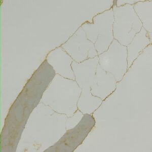 Calacatta Rio Oro CQ (gold) Quartz Jumbo (138x75 Avg sqft 71.78) Cosmos