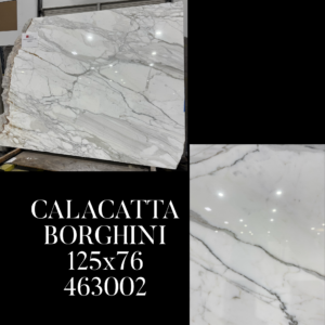 Calacatta Borghini (125x76 Avg 65.97 sqft) SSC