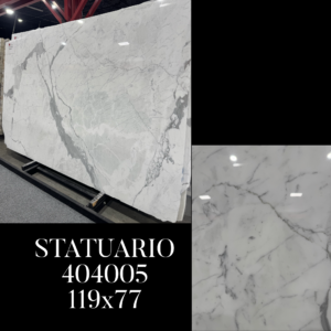 Statuario (119x77 Avg 63.63 sqft) SSC