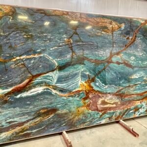 Luise Blue Quartzite Polish (135x77 Avg 72.18 sqft) JR Granite